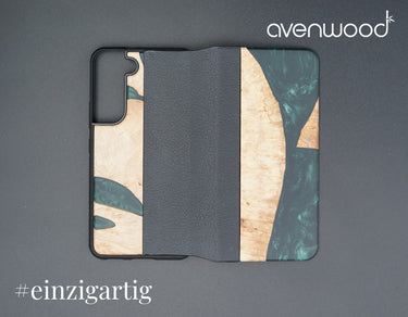 Samsung Galaxy S22 PORTO COLLECTION FLIPCASE 9247 Grün
